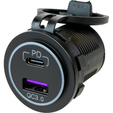 Load image into Gallery viewer, Sea-Dog USB 3.0  USB-C Power Socket w/Out Light [426510-1]

