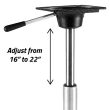 Load image into Gallery viewer, Wise King Pin Power Rise Pedestal - Adjusts 16" to 22-3/8" [8WD2003]
