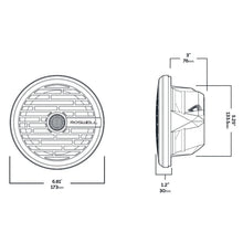 Load image into Gallery viewer, Roswell R1 6.5 Marine Speakers - White - 80W RMS  160W Peak Power [C920-1600]

