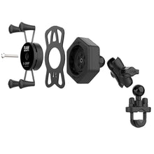 Load image into Gallery viewer, RAM Mount RAM X-Grip Phone Mount w/Vibe-Safe  U-Bolt Base - Short [RAM-B-149Z-A-UN7-462]
