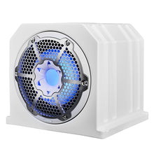 Load image into Gallery viewer, DS18 HYDRO 10" Marine Sub Box w/RGB Lighting - White [NXL-10SUBLD/W]
