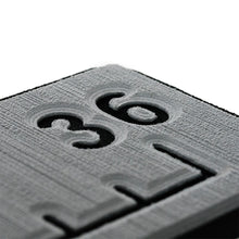 Load image into Gallery viewer, SeaDek 36 Routed Ruler - 6mm - Brushed Texture - Storm Grey/Black [53583-80066]
