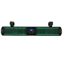 Load image into Gallery viewer, DS18 26" Marine Amplified Sound Bar w/Bluetooth 600W w/6 Speaker System  RGB LED [SB26BTXRGB]
