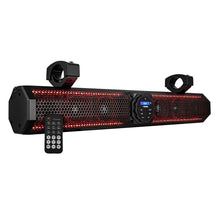 Load image into Gallery viewer, DS18 26" Marine Amplified Sound Bar w/Bluetooth 600W w/6 Speaker System  RGB LED [SB26BTXRGB]
