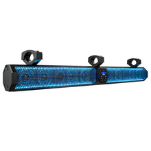 Load image into Gallery viewer, DS18 37" Marine Amplified Sound Bar w/Bluetooth 1200W w/10 Speaker System  RGB LED [SB37BTXRGB]
