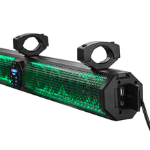 Load image into Gallery viewer, DS18 37" Marine Amplified Sound Bar w/Bluetooth 1200W w/10 Speaker System  RGB LED [SB37BTXRGB]
