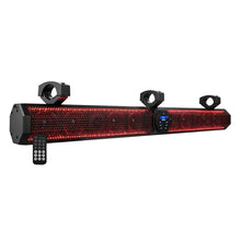 Load image into Gallery viewer, DS18 37" Marine Amplified Sound Bar w/Bluetooth 1200W w/10 Speaker System  RGB LED [SB37BTXRGB]

