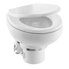 Load image into Gallery viewer, Dometic MasterFlush 7120 White Electric Macerating Toilet w/Orbit Base - Freshwater - 24V [9610007271]
