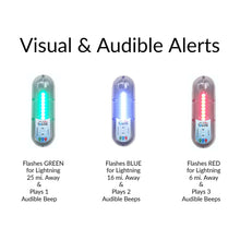 Load image into Gallery viewer, TALOS In-Motion Lightning Detector f/Boats  Watercraft w/Mounting Base [SFD-1000-G]
