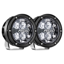 Load image into Gallery viewer, RIGID Industries 360-Series RGBW 4&quot; Offroad Spot Beam w/RGBW Backlight Pods - Set of 2 [36402]

