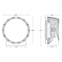 Load image into Gallery viewer, RIGID Industries 360-Series RGBW 9" Offroad Lamp Spot Beam w/RGBW Backlight Pods - Single [36422]
