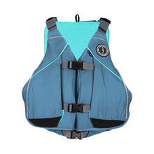 Load image into Gallery viewer, Mustang Women's Moxie Foam Life Vest - XL/XXL - Slate/Aqua [MV807502-853-XL/XXL]

