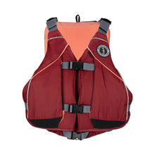 Load image into Gallery viewer, Mustang Women's Moxie Foam Life Vest - M/L - Merlot/Coral [MV807502-857-M/L]
