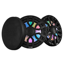 Load image into Gallery viewer, DS18 8" 2-Way Coaxial Marine Speakers w/Digital LED Lights  Bullet Tweeter - Black - 175W, 4-Ohm [NXL-IQ8/BK]
