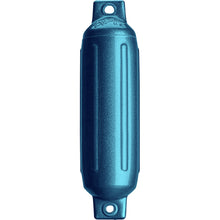 Load image into Gallery viewer, Polyform G-1 Twin Eye Fender 3.5" x 12.8" - Metallic Blue [G-1 METALLIC BLUE]
