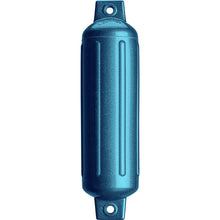 Load image into Gallery viewer, Polyform G-2 Twin Eye Fender 4.5" x 15.5" - Metallic Blue [G-2 METALLIC BLUE]
