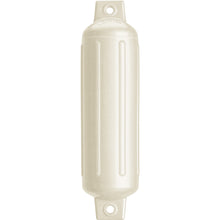 Load image into Gallery viewer, Polyform G-2 Twin Eye Fender 4.5" x 15.5" - Metallic White [G-2 METALLIC WHITE]
