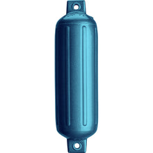 Load image into Gallery viewer, Polyform G-4 Twin Eye Fender 6.5&quot; x 22&quot; - Metallic Blue [G-4 METALLIC BLUE]
