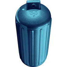 Load image into Gallery viewer, Polyform G-6 Twin Eye Fender 11" x 30" - Metallic Blue [G-6 METALLIC BLUE]

