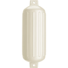 Load image into Gallery viewer, Polyform G-6 Twin Eye Fender 11" x 30" - Metallic White [G-6 METALLIC WHITE]
