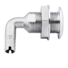 Load image into Gallery viewer, Whitecap 1-1/2" Duplex Stainless Steel 90 Degree Thru-Hull Fitting [6581X]
