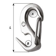 Load image into Gallery viewer, Wichard 5/16 Stainless Steel Sail Snap + [2490W]

