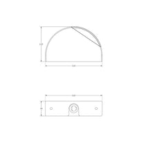 Load image into Gallery viewer, Lumitec Surface Mount Aluminum Navigation Light Starboard - Green [101835]
