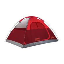 Load image into Gallery viewer, Coleman 4-Person Flatwoods II Lightweight Dome Camping Tent - Red [2207389]
