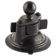 Load image into Gallery viewer, RAM Mount 3.25" Diameter Suction Cup Twist Lock Mount w/1" Ball [RAM-B-224-1U]
