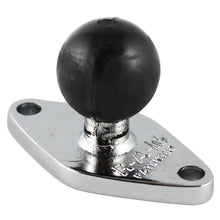 Load image into Gallery viewer, RAM Mount Chrome Diamond Base w/1" Ball [RAM-B-238CHU]
