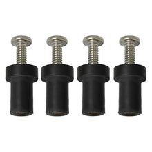 Load image into Gallery viewer, RAM Mount Mari-Nut Rubber Expansion Brass Nuts - 4 Pack [RAM-MARI-NUT-4U]
