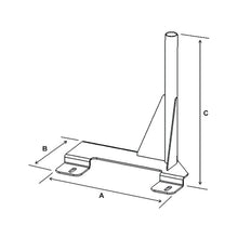 Load image into Gallery viewer, RAM Mount No-Drill Laptop Base f/Ford Econoline Van (1995-2015) [RAM-VB-119]
