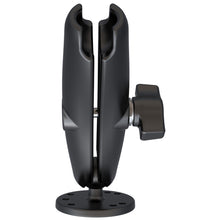 Load image into Gallery viewer, RAM Mount Long Double Socket Arm w/2.5" Round Base [RAM-B-103U-C]
