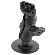 Load image into Gallery viewer, RAM Mount 1" Diameter Ball Mount w/Short Double Socket Arm, 2.5" Flex Adhesive Base &amp; Diamond Base Adapter [RAP-B-378-A-238U]

