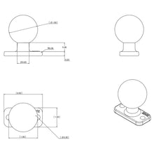 Load image into Gallery viewer, RAM Mount 1" x 2" Rectangle Base w/1.5" Ball [RAM-202U-12]
