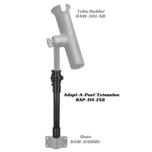 Load image into Gallery viewer, RAM Mount Adapt-a-Post 11" Extension Pole [RAP-114-EX8]
