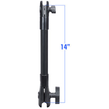Load image into Gallery viewer, RAM Mount 14" Long Extension Pole w/1" and 1.5" Single Open Socket [RAP-CB-201-14U]
