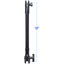 Load image into Gallery viewer, RAM Mount 18" Long Extension Pole w/1" and 1.5" Single Open Sockets [RAP-CB-201-18U]

