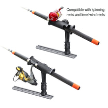 Load image into Gallery viewer, RAM Mount RAM Tube Jr. Rod Holder w/ 4" Post &amp; Adapt-A-Post Track Mounting Base [RAP-390-SAAPU]
