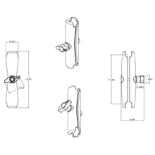 Load image into Gallery viewer, RAM Mount Long Double Socket Arm f/2.25" Ball Bases [RAM-D-201U-E]
