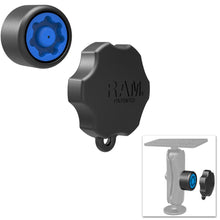 Load image into Gallery viewer, RAM Mount Mixed Combination Pin-Lock Security Knob &amp; Key Knob f/1" Diameter B Size Arms [RAP-S-KNOB3U]
