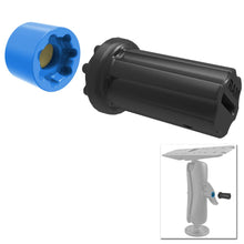 Load image into Gallery viewer, RAM Mount Mixed Combination Pin-Lock Security Nut &amp; Key Knob f/2.25"/3.38" Diameter D/E Size Arms [RAP-S-NUT5U]

