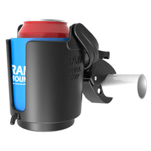 Load image into Gallery viewer, RAM Mount Tough-Claw Mount w/Self-Leveling Cup Holder [RAM-B-132-400U]
