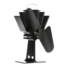 Load image into Gallery viewer, Ecofan by Caframo Original Heat Powered Stove Fan - Black Blade [800CAXBX]
