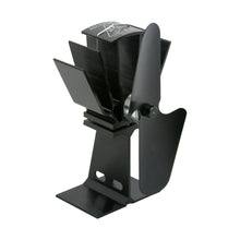 Load image into Gallery viewer, Ecofan by Caframo Original Heat Powered Stove Fan - Black Blade [800CAXBX]
