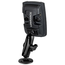 Load image into Gallery viewer, RAM Mount 1" Ball "Light Use" Composite Mount f/Lowrance Elite-4 &amp; Mark-4 Series Fishfinders [RAP-B-101U-LO11]

