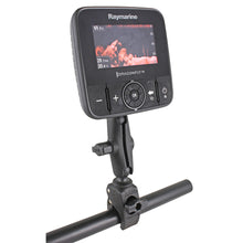 Load image into Gallery viewer, RAM Mount Small Tough-Claw Base w/1" Ball &amp; M6 x 30 SS Hex Head Bolt f/Raymarine Dragonfly-4/5 &amp; WiFish [RAM-B-400-379-M616U]
