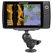 Load image into Gallery viewer, RAM Mount 2.25" Ball Mount w/3.68" Round Base &amp; 2" x 5" Rectangular Base f/Humminbird HELIX 9, 10 &amp; 12 [RAM-D-202-25-C-202U]
