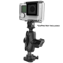 Load image into Gallery viewer, RAM Mount RAM 1" Ball Adapter for GoPro Bases with Short Arm and Action Camera Adapter [RAP-B-GOP2-A-GOP1U]
