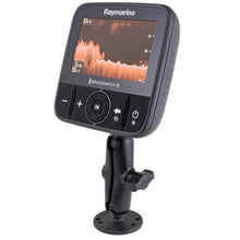 Load image into Gallery viewer, RAM Mount Flat Surface Mount w/1" Ball, including M6 X 30 SS HEX Head Bolt, f/Raymarine Dragonfly-4/5  WiFish Devices [RAM-B-202-379-M616U]
